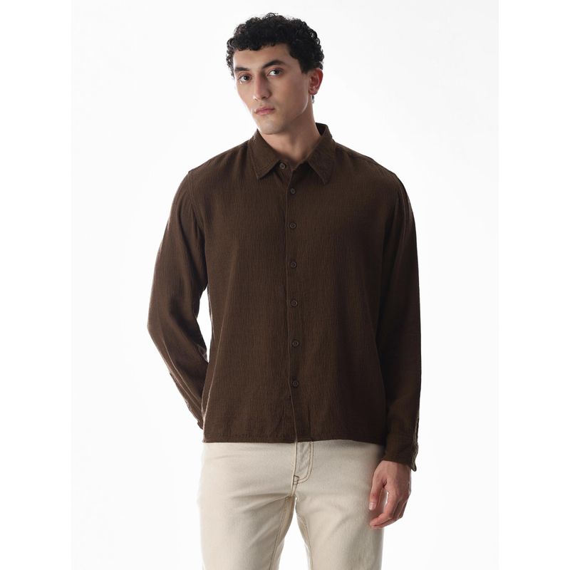 Jack & Jones Brown Shirt (XL)
