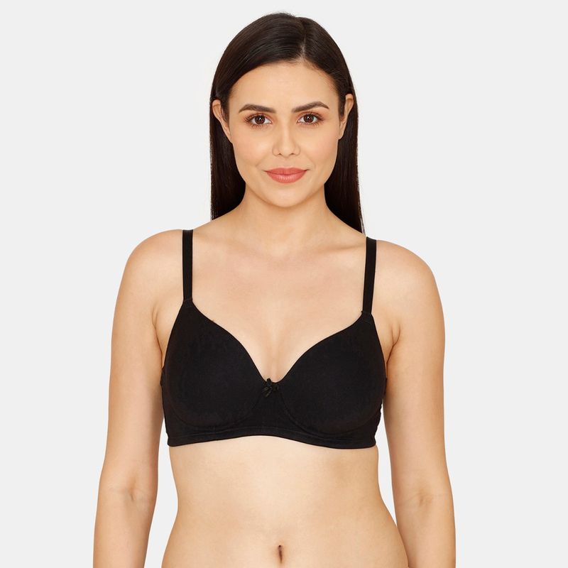 Zivame Padded Non Wired 3/4th Coverage T-Shirt Bra- ZI1131 – ShopIMO