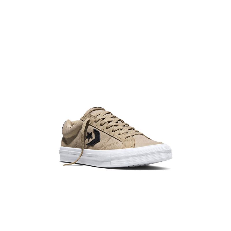 Converse Unisex Beige Sport Casual Low Top Sneaker (UK 8)