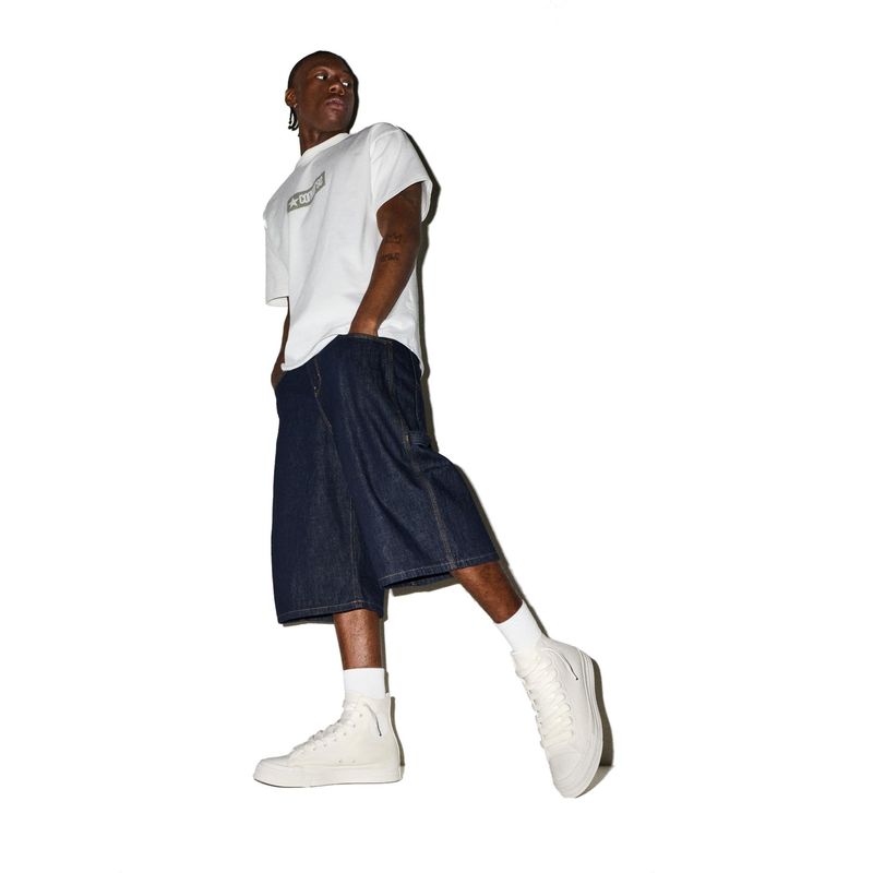 Converse Unisex White Chuck Taylor Throwback Sneaker (UK 10)