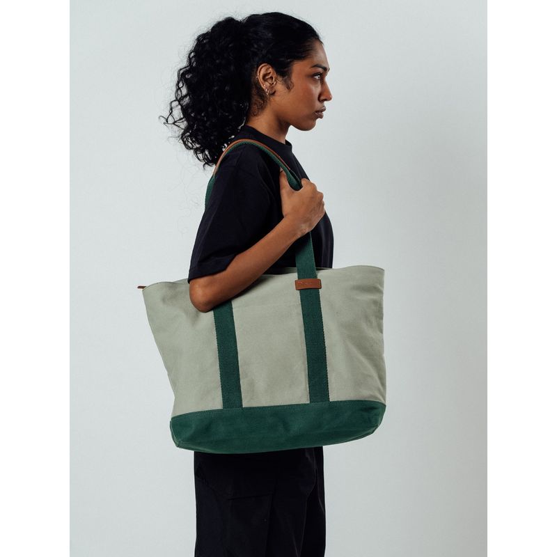 Buy DailyObjects Mint GreenForest Green Field Tote Bag Online