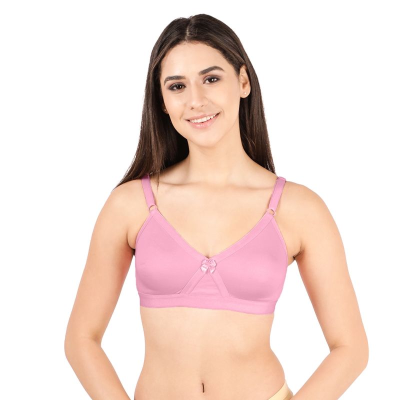 Shyaway Women MaryRose Wirefree Full Coverage Moulded Cotton Bra (36C)