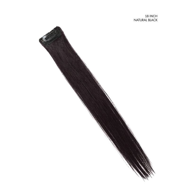 THE SHELL HAIR Seamless Blind Patch - Cover - Up Patch - 18 Inch - Natural Black