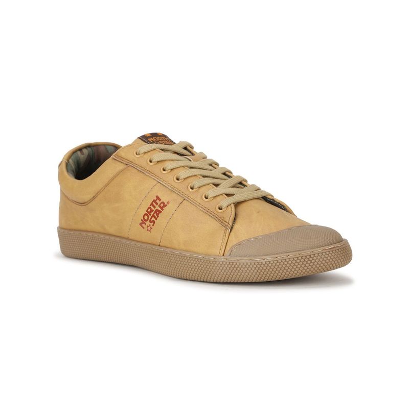 North Star Solid Tan Casual Shoes (UK 8)