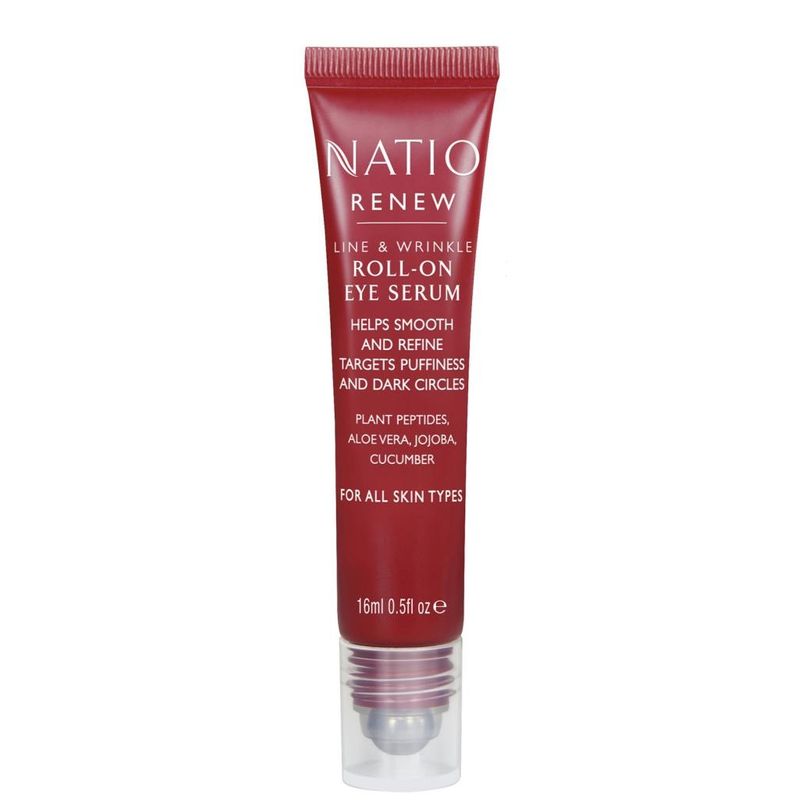 Natio Renew Line & Wrinkle Roll On Eye Serum