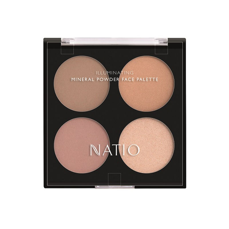 Natio Illuminating Mineral Powder Face Palette