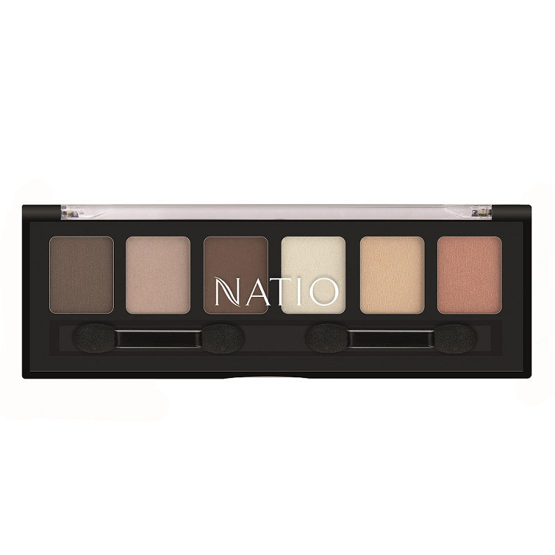 Natio Natural Nudes Mineral Eyeshadow Palette