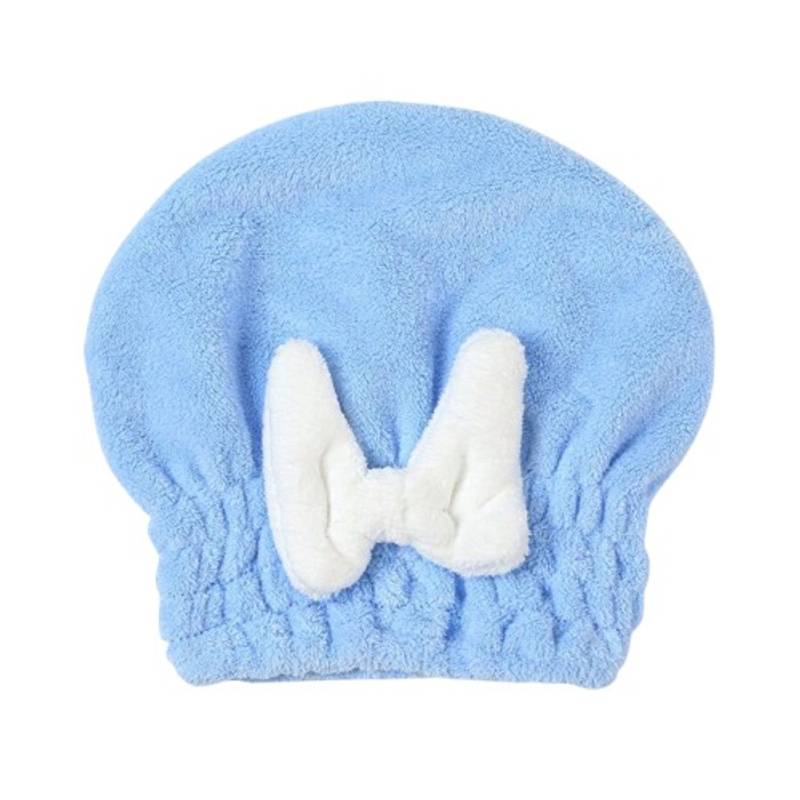 Allure Microfiber Hair Wrap Towel - Blue