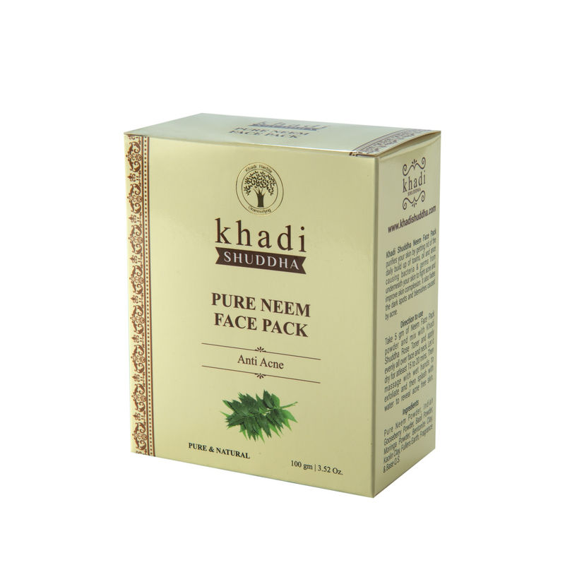 Khadi Shuddha Pure Neem Face Pack