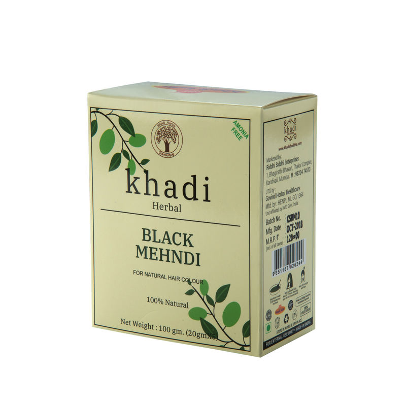 Khadi Shuddha Black Mehndi