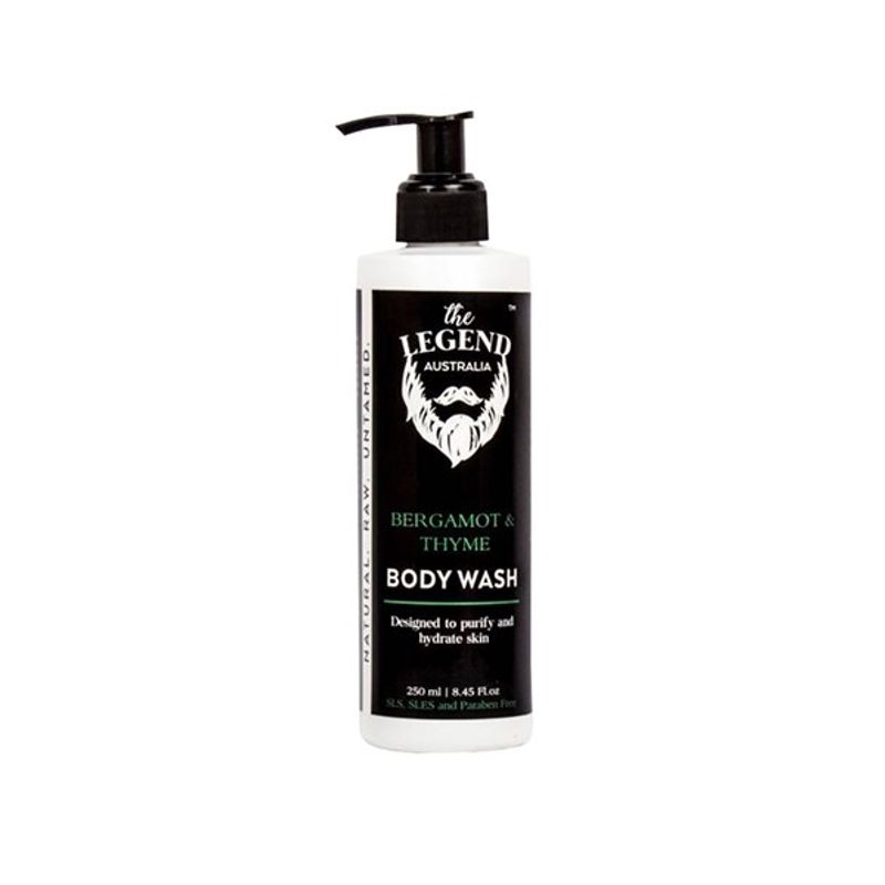 The Legend Bergamot & Thyme Body Wash