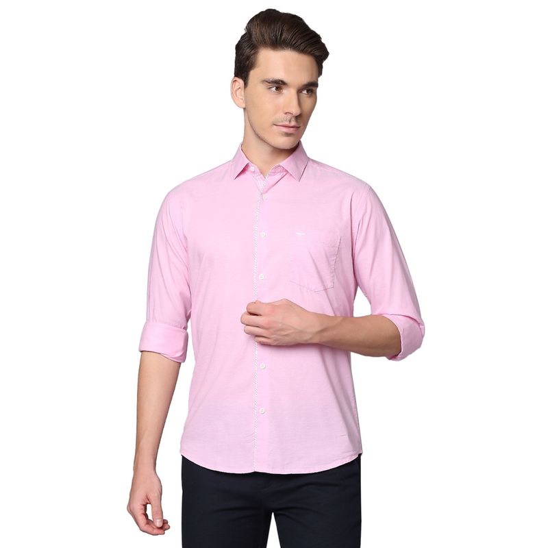 Park Avenue Medium Pink Casual Shirt (S)