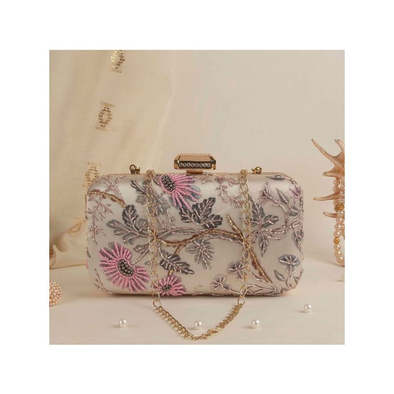 SWISNI Multi Silk Clutches SWIS421 Buy SWISNI Multi Silk Clutches