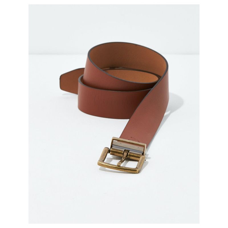 American Eagle Men Brown Aeo Reversible Leather Belt (30)
