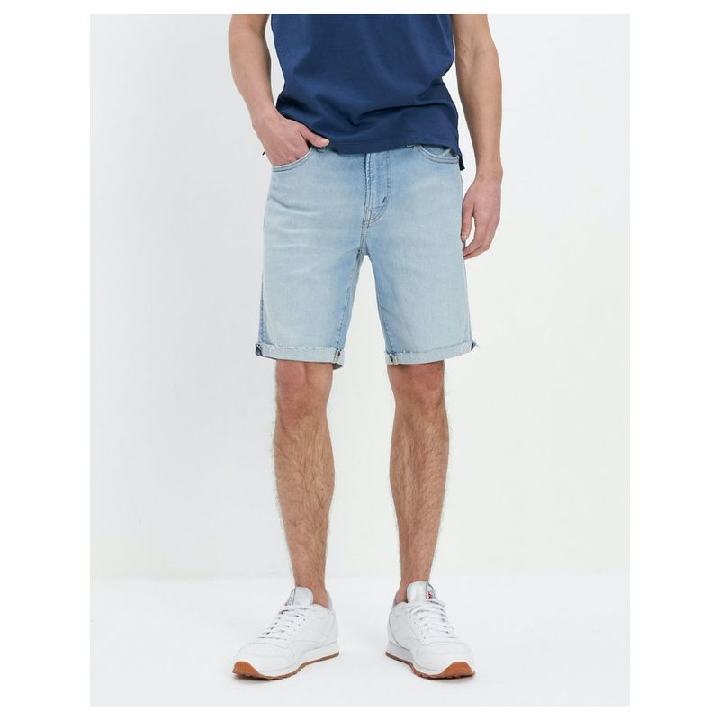 American Eagle Mens Blue Airflex + 9 Inches Denim Shorts (28)