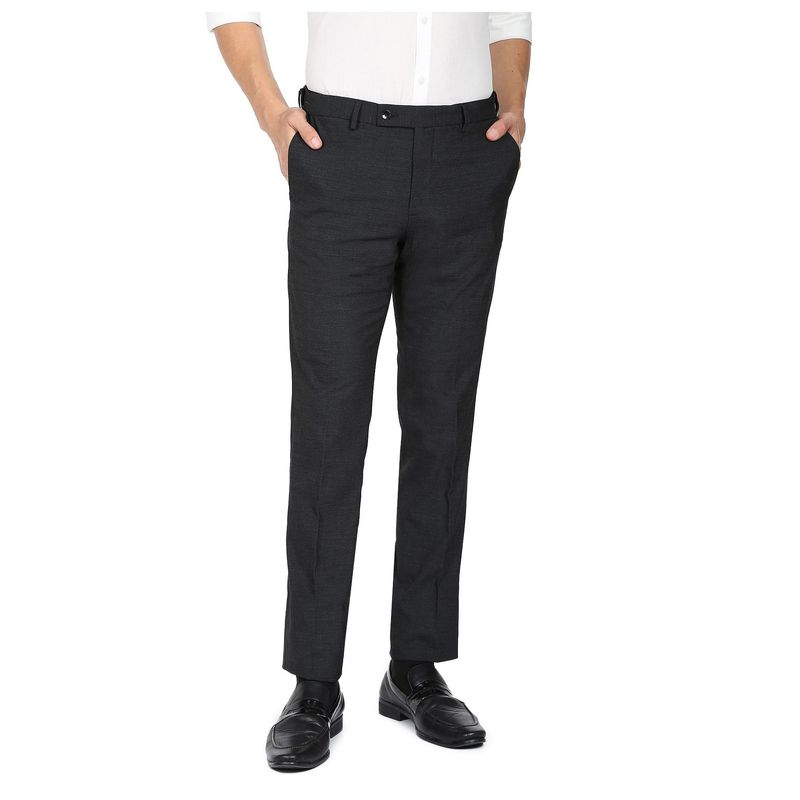 Arrow Men Charcoal Autoflex Formal Trousers (30)