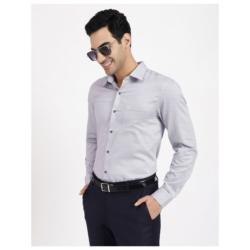 Arrow Manhattan Slim Fit Geometric Shirt (38)