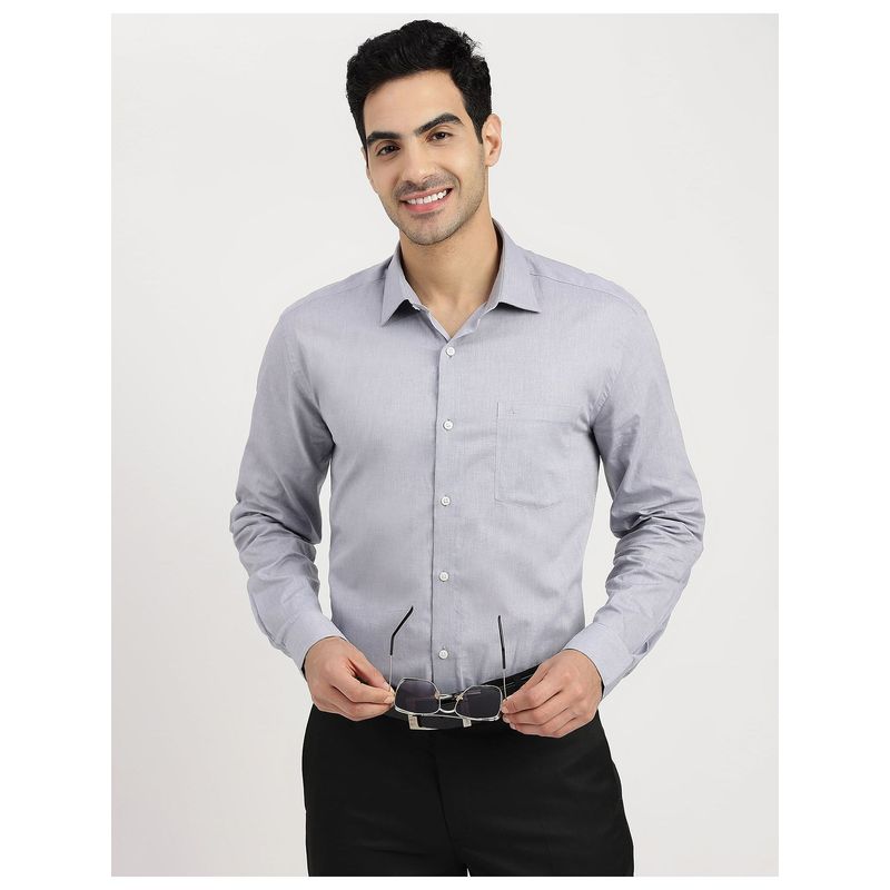 Arrow Heathered Oxford Formal Shirt (39)