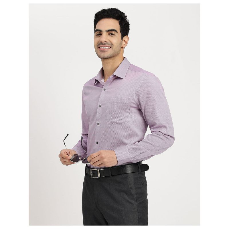 Arrow Manhattan Slim Fit Geometric Shirt (40)