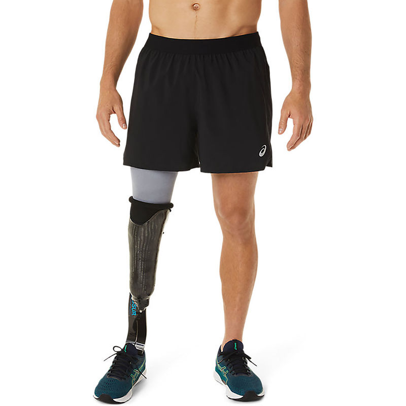 ASICS Road 2-N-1 5In Black Men's Shorts (XL)