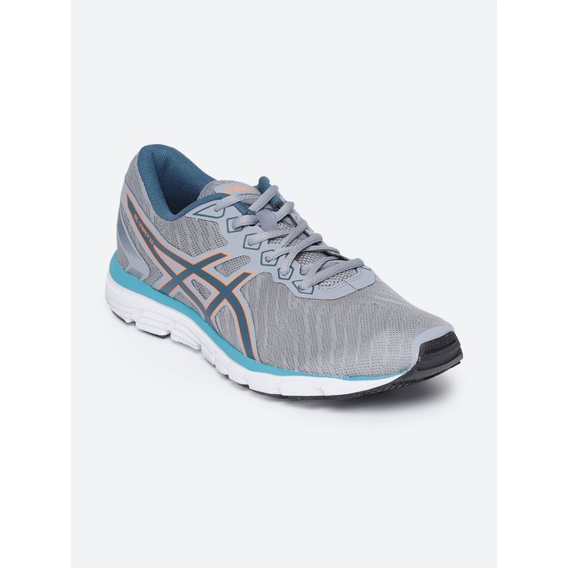 ASICS Gel Zaraca 5 B Grey Mens Standard Width Running Shoes (UK 9)