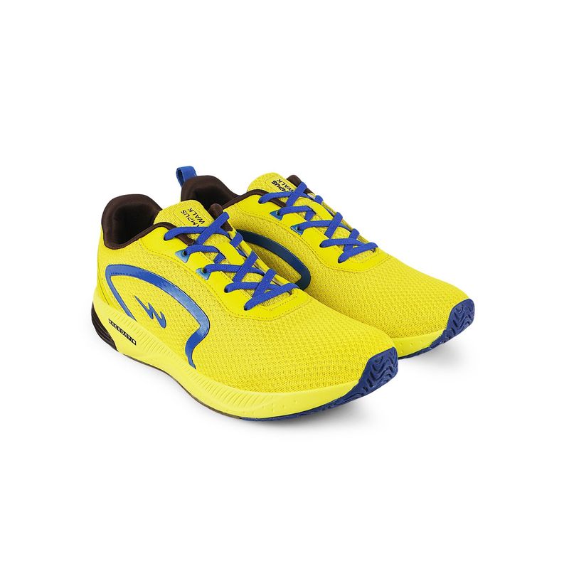 Campus CAMP KARL Yellow Mens Running Shoes (UK 8)