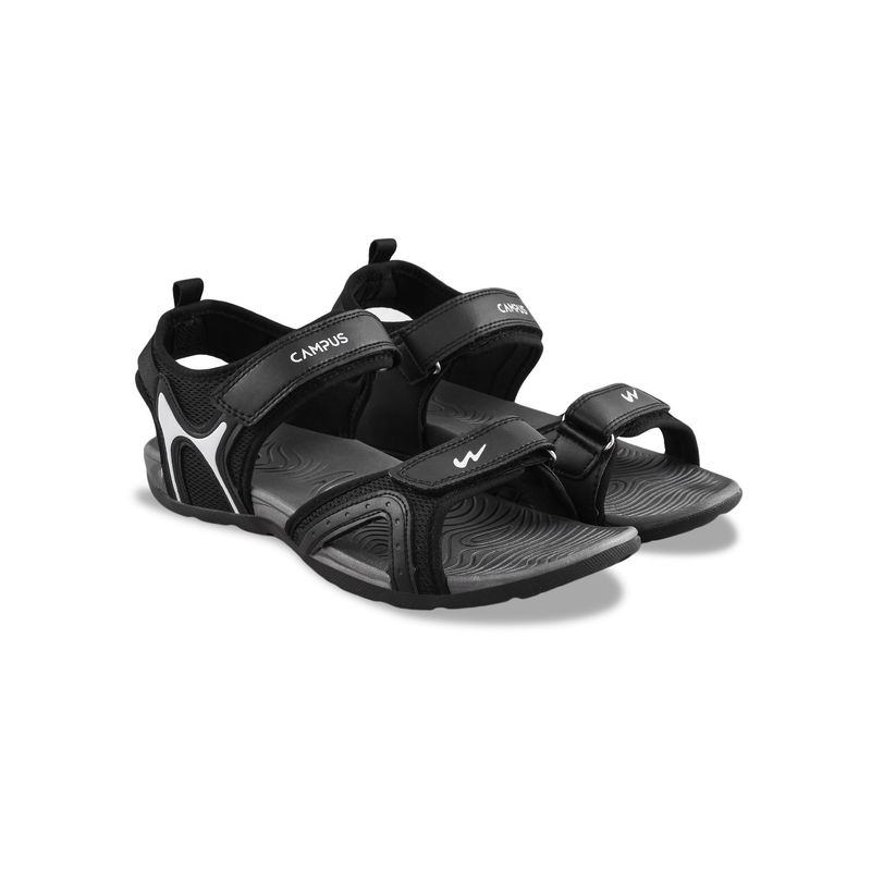 Campus GC-22105 Black Mens Sandals (UK 6)