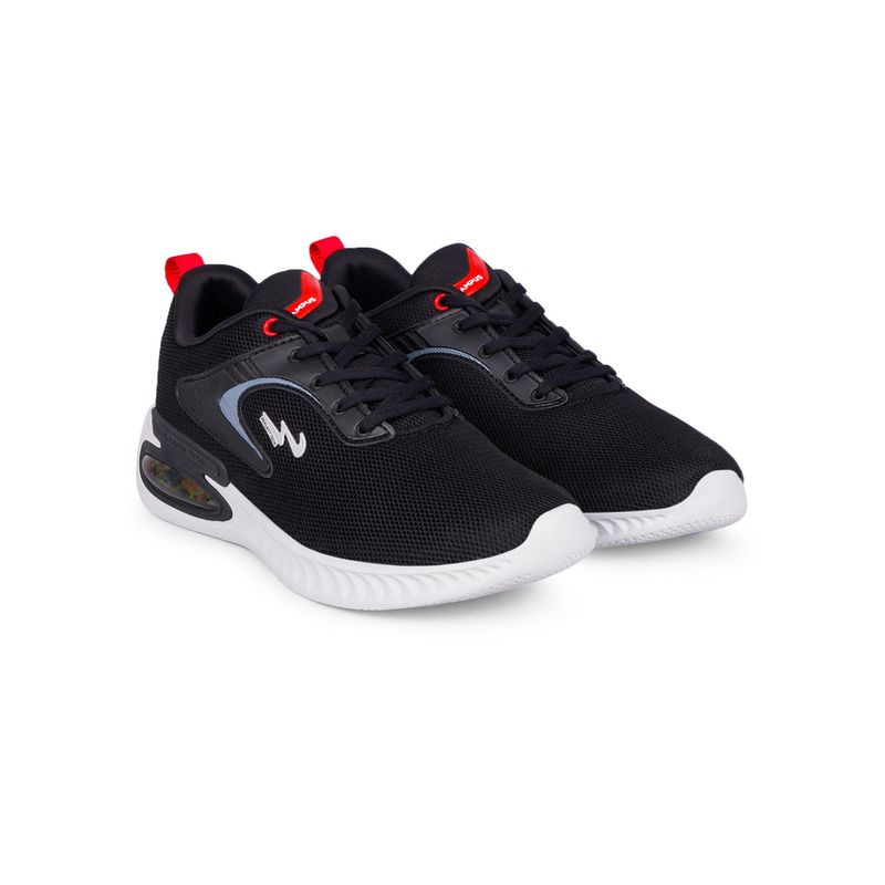 Campus Aries Black Men Running Shoes (UK 6)