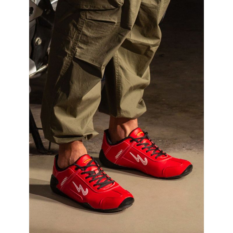 Campus Camp Torque Red Men Motomania Sports Shoes (UK 7)