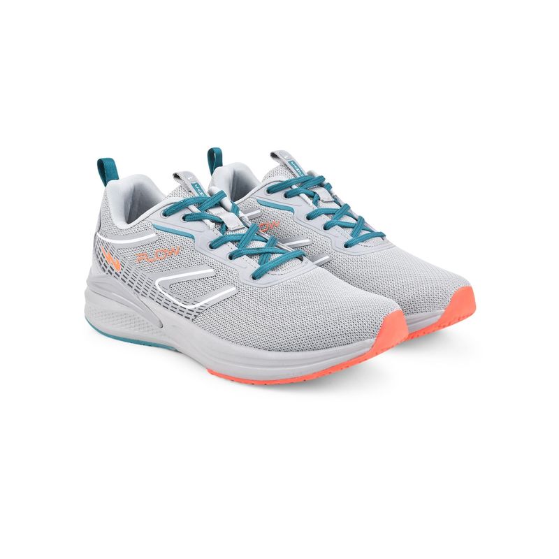 Campus Flow Pro Grey Men Running Shoes (UK 6)