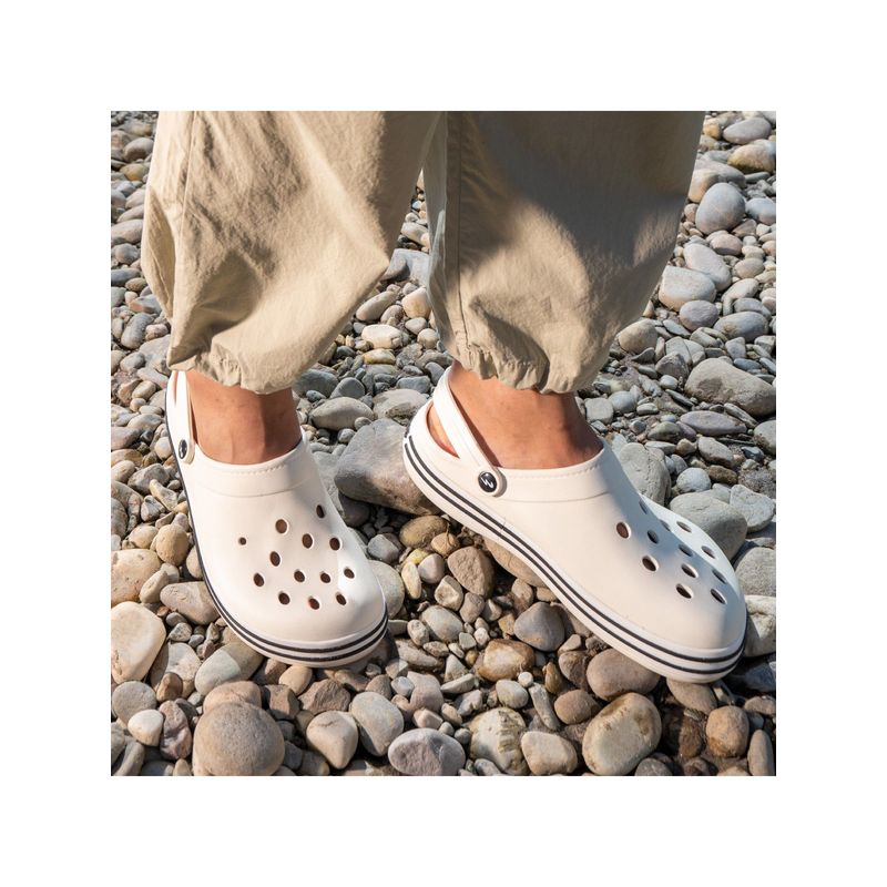 Campus GC-4002 Off White Men Clogs (UK 10)