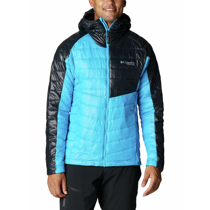 Columbia Mens Blue Omni-Heat Infinity Platinum Peak Jacket (XL)