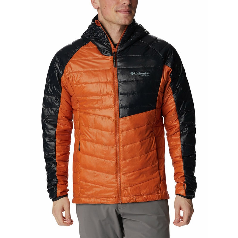 Columbia Mens Orange Omni-Heat Infinity Platinum Peak Jacket (M)