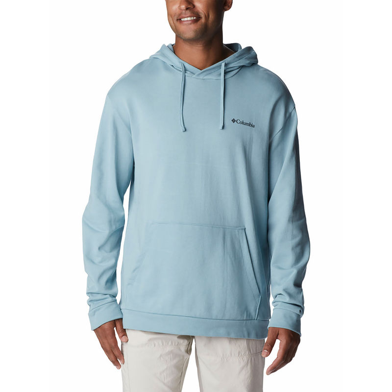 Columbia Mens Blue Colour Organic Cotton Break It Down Hoodie (S)