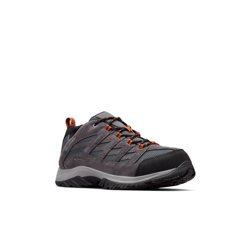 Columbia Mens Grey Colour Polyester Crestwood Waterproof Shoes (UK 8)