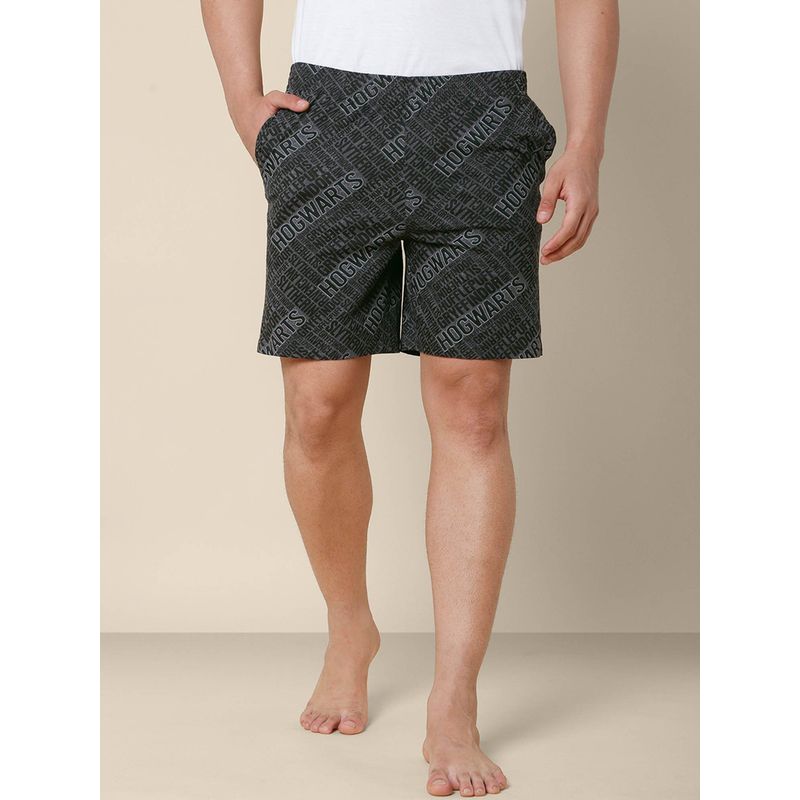 Free Authority Young Men Harry Potter Printed Grey Boxer (S)