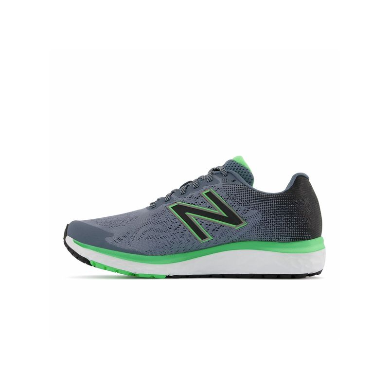 New Balance Men 680 Grey Running Shoe (UK 6.5)