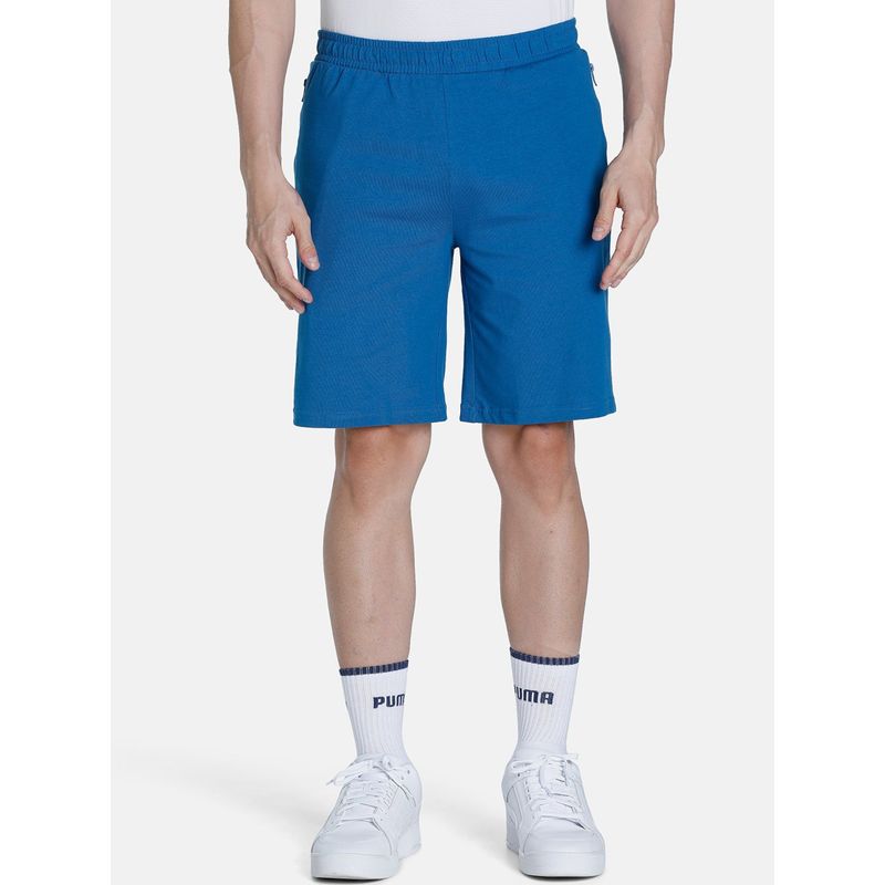 Puma Zippered jersey Men's Blue Shorts (XS)