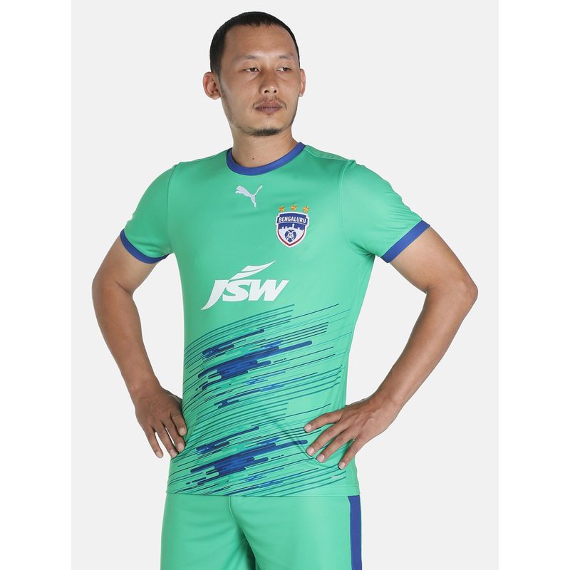 Buy Puma Bfc Third Player Jersey Mens Green T-shirt Online