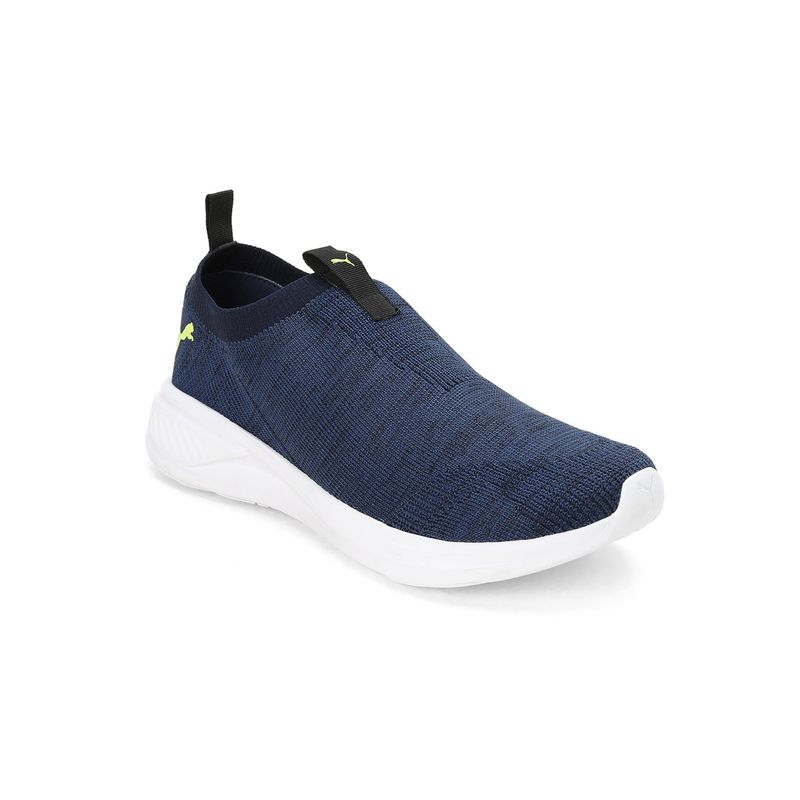 Puma Scorch Mark Slip On Men Blue Running Shoes (UK 7)