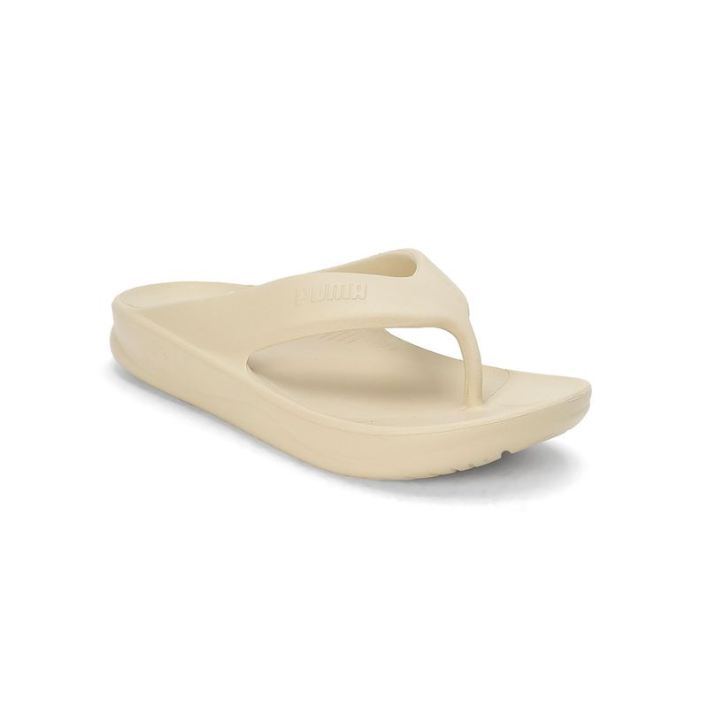Puma Wave Flip Unisex Beige Flipflops (UK 7)