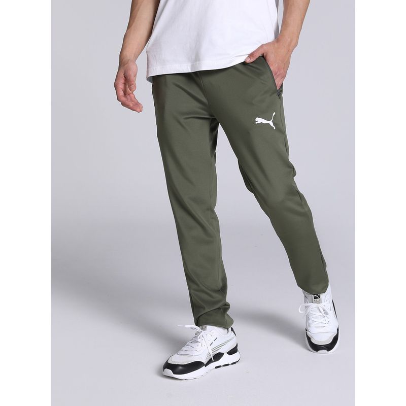 Puma Tec Sport Mens Green Trackpants (XS)