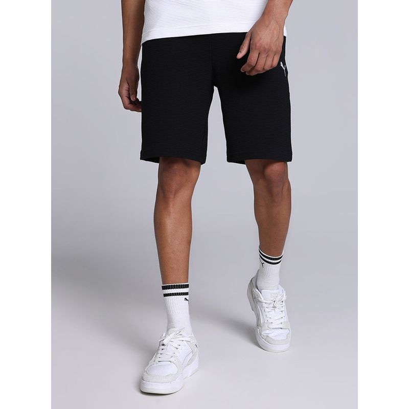 Puma Ottoman Mens Black Shorts (XS)