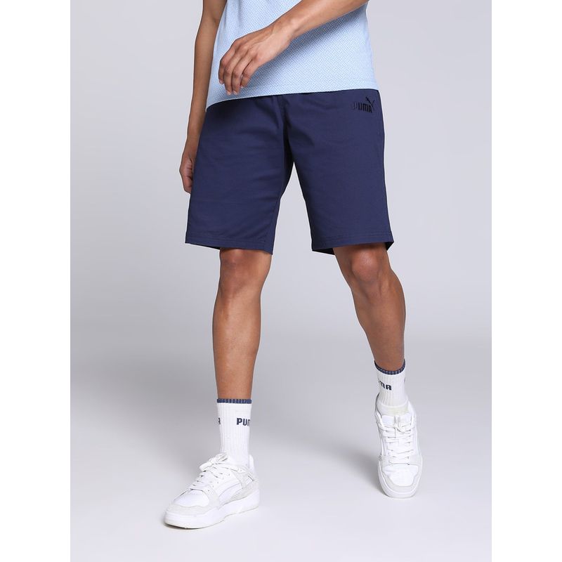 Puma Chino Mens Blue Shorts (S)