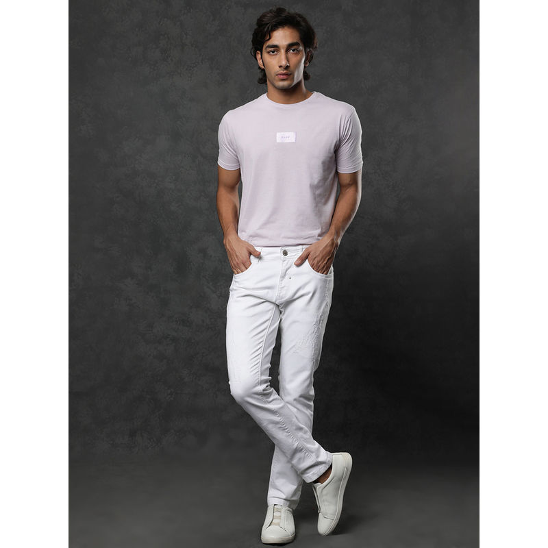 Rare Rabbit Astra White Jeans (34)
