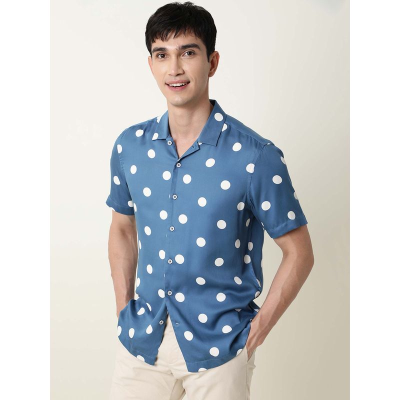 RARE RABBIT Astels Blue Shirt (S)