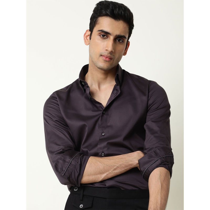 Rare Rabbit Como Purple Shirt (S)