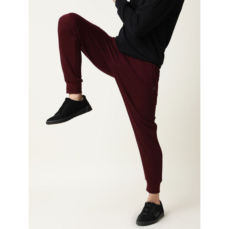 Rare Rabbit Titan Maroon Track Pant (32)