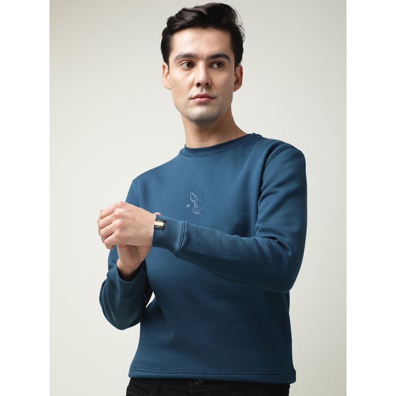 Rare Rabbit Zen Petrol Sweatshirt (S)