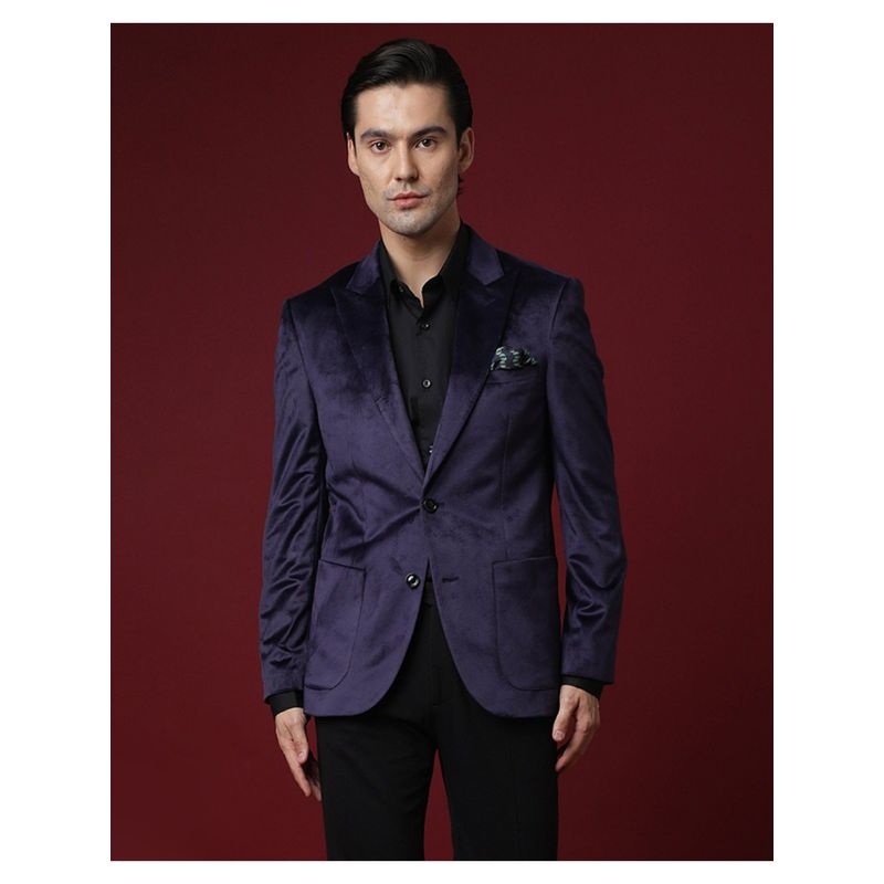 RARE RABBIT Mazey Purple Blazer (M)